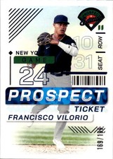 2024 Panini Prospect Edition Francisco Vilorio #26 New York Yankees 28O