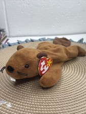 Ty Beanie Baby Bucky The Beaver