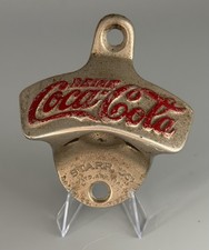 Vintage Coca-Cola Starr X Wall Mount Bottle Cap Opener USA 1925 Brown Co. #32