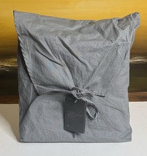 Restoration Hardware Italian Garment-Dyed Brushed Duvet Cover Full/Queen White