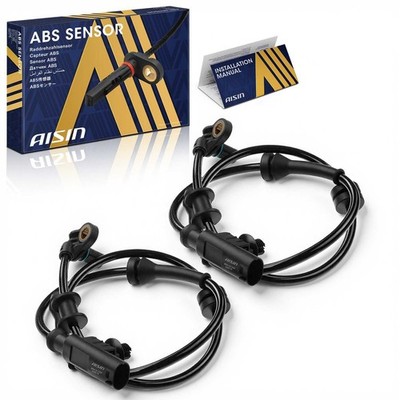 AISIN Qty(2) Front ABS Wheel Speed Sensor for Nissan Titan Armada 2012-2015 5.6L