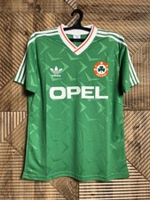 REPUBLIC OF IRELAND Jersey Size MEDIUM 1990 1992 HOME Shirt Soccer Football