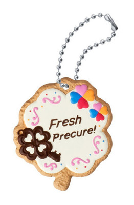 PRECURE mini Plastic Keychain CCC#2 No.08 Fresh Precure BANDAI Japan