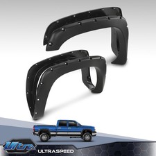 Fit For 1999-06 Chevy Silverado Gmc Sierra Pocket Style Rivet Fender Flares 4pcs Fit For 1999-06 Chevy Silverado Gmc Sierra Pocket Style Rivet Fender Flares 4pcs