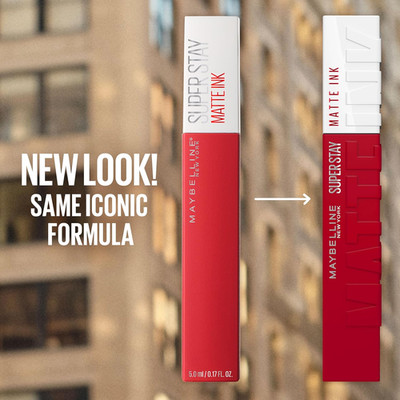 Super Stay Matte Ink Liquid Lipstick Makeup, Long Lasting High Impact Color, ...