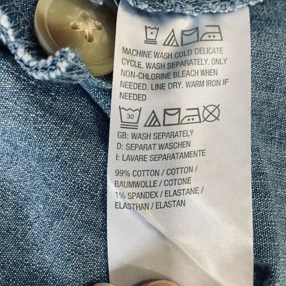 Joan Rivers джинсовой ткани Blazer куртка женщин маленький винтажный стиль рабочей одежды Y2K модный - Изображение 4 из 4