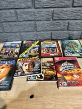 Lot of 8 PC CD-ROM Computer Games Assorted Some Missing Manuals