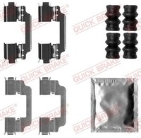 Quick Brake ZubehöRsatz, Scheibenbremsbelag 109-1861 FüR Ford