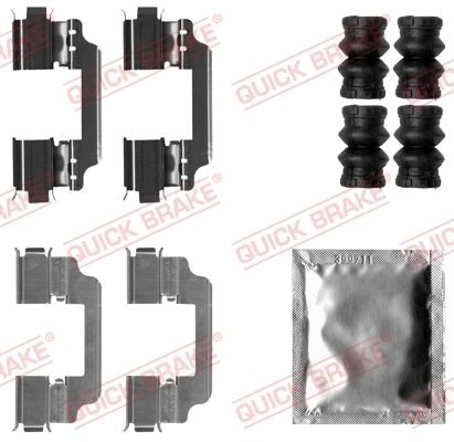 Quick Brake ZubehöRsatz, Scheibenbremsbelag 109-1861 FüR Ford-image