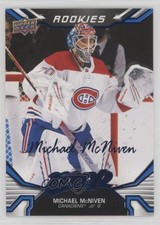 2022-23 Upper Deck MVP Rookies Factory Set Blue Michael McNiven #238 b2t