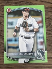 2025 Bowman - Prospects Colt Emerson Neon Green /399 #BP-17