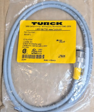 Turck RS 4.4T-1 Cordset, M12 Male to Flying L...