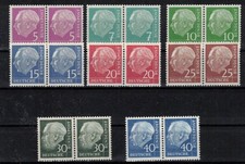 Bund Heuss Lumo in waagerechten Paaren ** gp. Schlegel BPP ex 179y-260y #1648