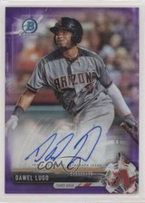 2017 Bowman Chrome Prospect Purple Refractor /250 Dawel Lugo #CPA-DL Auto 0wq