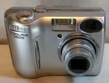 Nikon Coolpix S5600 Silver Digital Camera Used From Japan