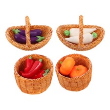 Miniature Food for Dollhouse Kitchen Accessories Model Toy Decorations