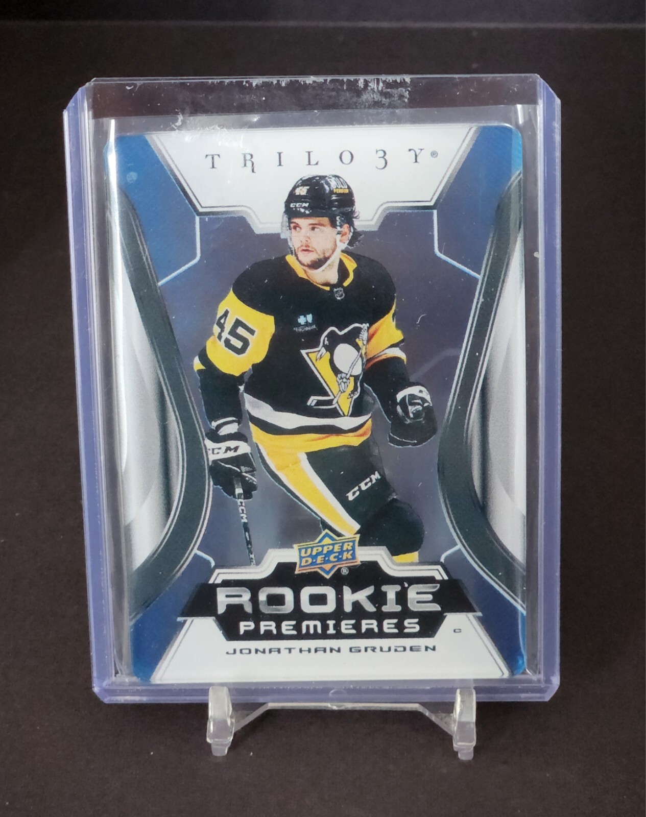  2023-24 UD Trilogy Rookie Premieres Plexi Acetate #RP-20 Jonathan Gruden 