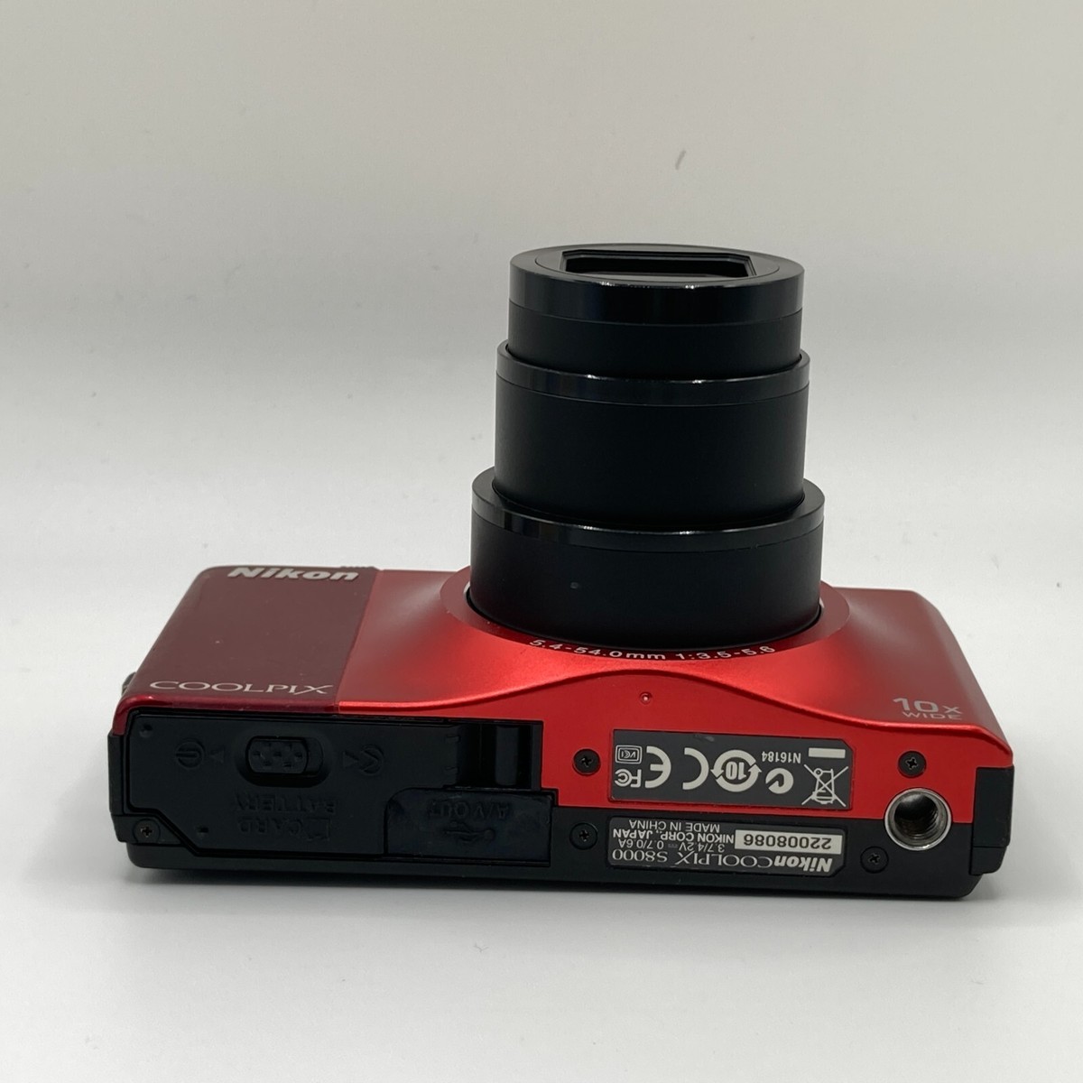 Nikon Coolpix S8000 Digital Camera Red from japan #n1087 | eBay