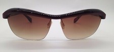 Oliver Peoples Fauna ROC Red Plastic Semi Rim Sunglasses Frames 62-13-130 Japan