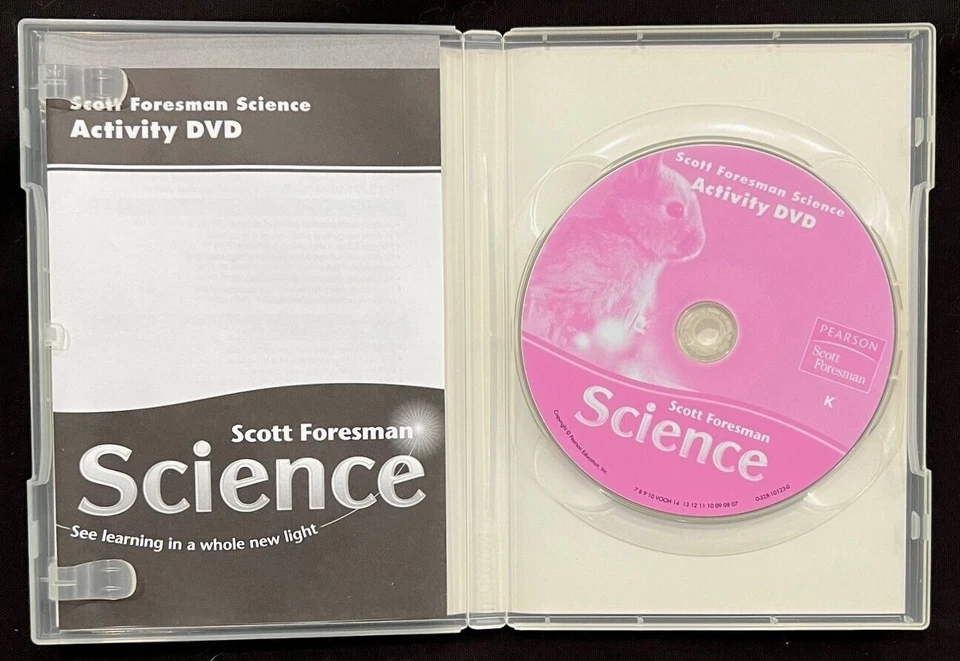 Kindergarten - SCIENCE ACTIVITY DVD & STUDENT (English/Spanish) DVD (Foresman) - Image 3 of 4