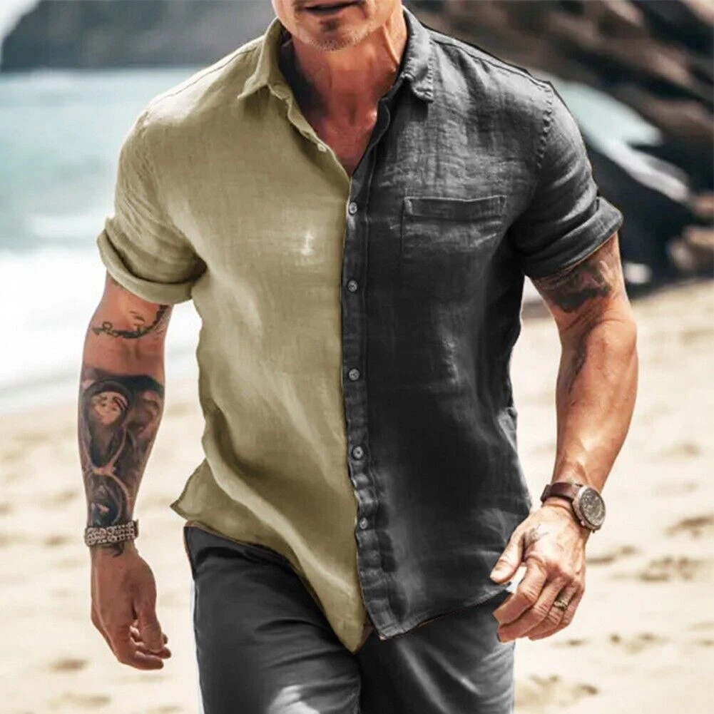 Slim fit short sleeve button down shirts best sale
