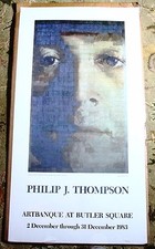 John Lennon Grid Art Philip J. Thompson Vintage Original 1983 Artbanque Poster