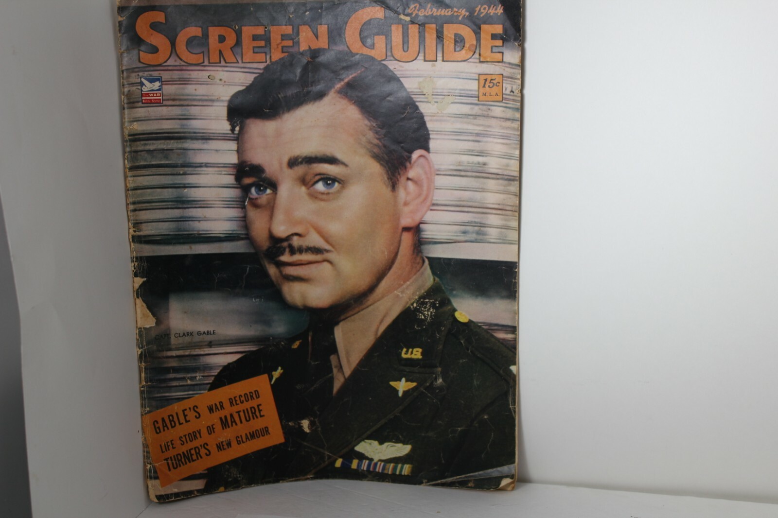 Rare Screen Guide Magazine February 1944 Clark Cable on Cover eBay