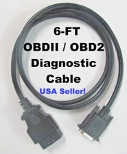 OBD2 OBDII Main Cable for Kal Equip 9640B Professional Enhanced Scan Tool