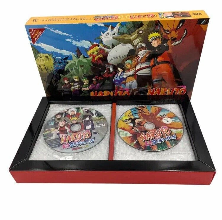 DVD NARUTO SHIPPUDEN VOL.1-720 END ENGLISH DUBBED All Region FREE DHL EXPRESS