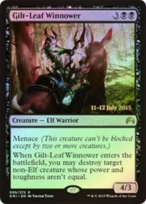 MTG - Gilt-Leaf Winnower - Foil - Prerelease Promo - Pre-Release Promos - NM, En