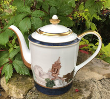 Superbe et rare cafetière Bernardaud Limoges modèle Métropoles