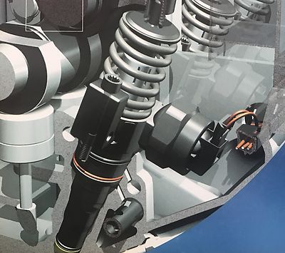 VW 2.0 TDi 103KW BKD BLB BVG BRF BNA AZV PUMPEDÜSE ELEMENT 03G130073G 