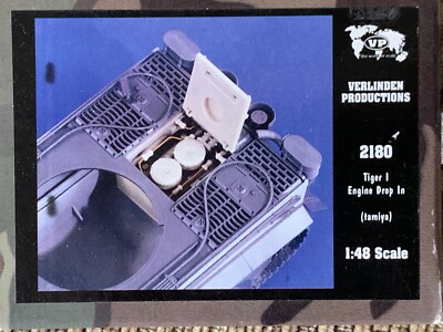 1/35 Verlinden Pz.Kpfw. VI TIGER TANK ENGINE Sd.Kfz. 181 Resin Tamiya *MISB OOP