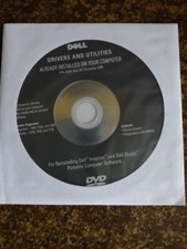 Dell Drivers Utilities Inspiron and Studio P/N J425K Rev A01 -Nov 2008 Free Ship