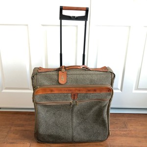 leather rolling garment bag