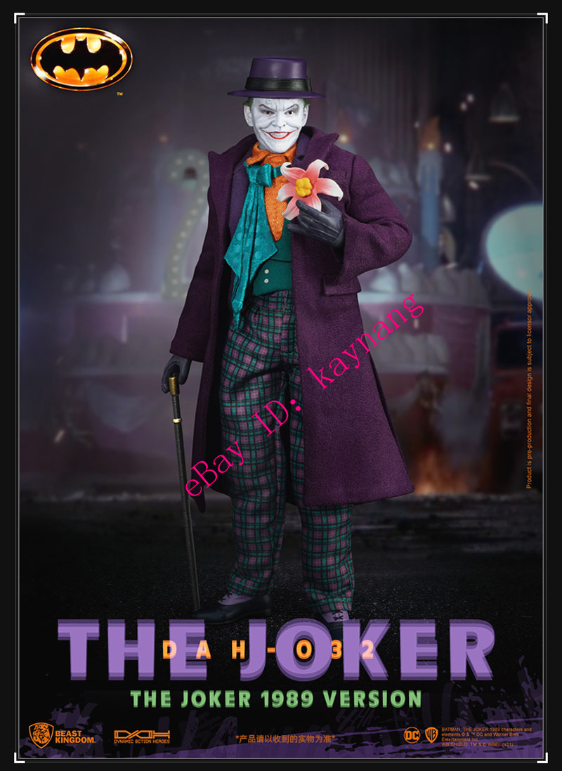 Beast Kingdom DAH-032 The Joker 1989 Version Action Figure