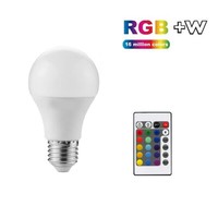 LED E27 GlüHbirne 9W RGB Dimmbare Lampe Mit Fernbedienung 16 Farben