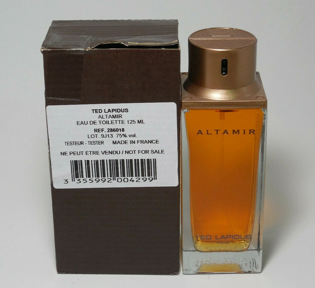 Ted Lapidus Altamir Eau de Toilette 125 ml Tester eBay