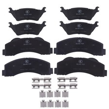 Front & Rear Left & Right Ceramic Brake Pads For Ford F-150 2012 - 2020