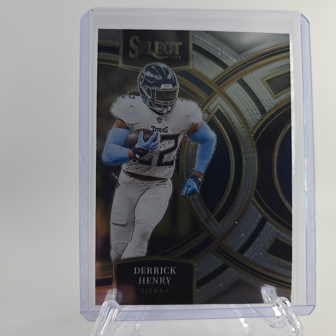 DERRICK HENRY　デリック ヘンリー　サインカード　AUTO　NFL 2023 Panini Select Derrick Henry Concourse #95 Tennessee