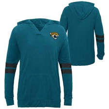 Outerstuff NFL Youth Girls NFL Jacksonville Jaguars Team Color Hooded T-Shirt