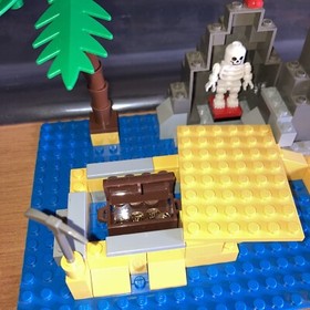 LEGO 6254 Rocky Reef 1995 Pirates Pirates Vintage Minifigures Minifig Captain