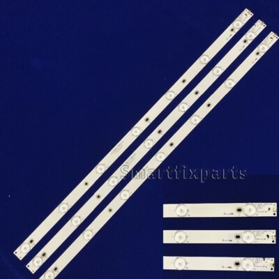 3pcs LBM320P0701-FC-2 LED Backlight Strips for Philip 32'' TV 32PFT5500 32PFH4100
