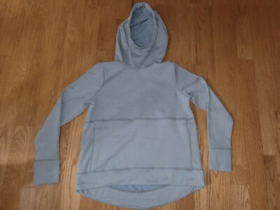 New SWEATY BETTY SB7301 Galvanise Running Hoodie In Alpine Blue Size M