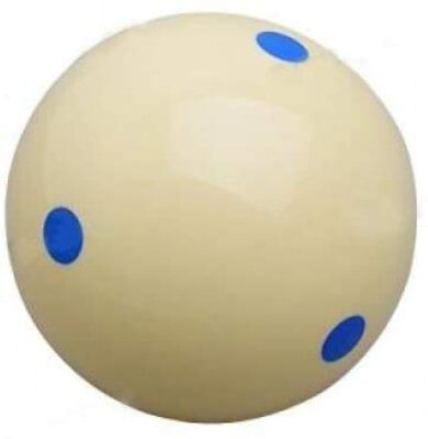 Mandun Billardqueue groß mit blauen Punkten 6 Stück Billardqueue Ball Standar...