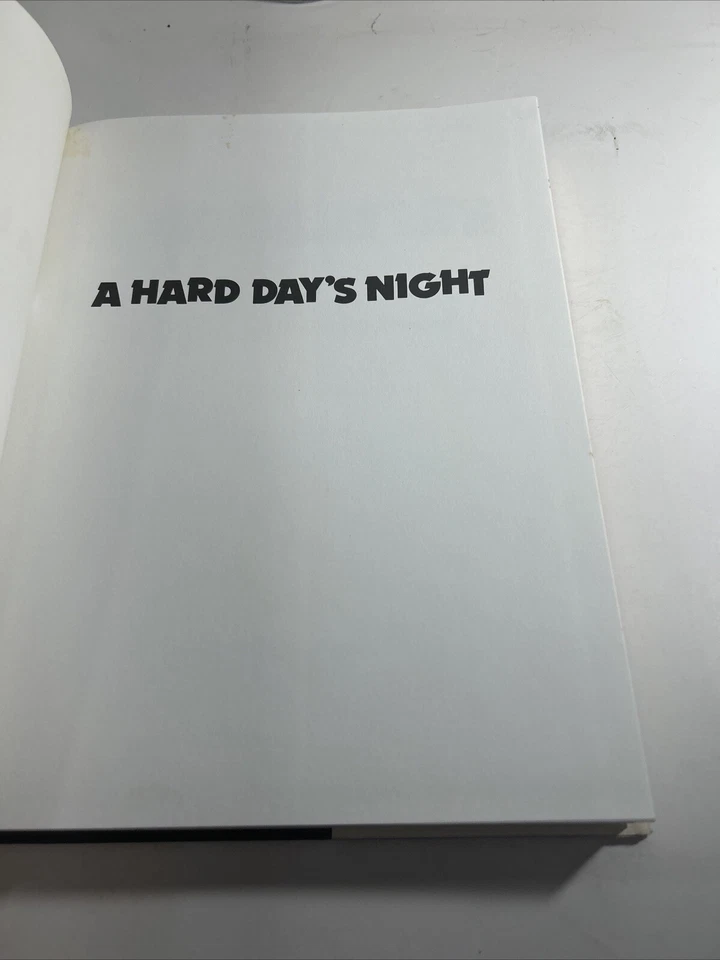 1977 THE BEATLES A HARD DAY’S NIGHT: Movie Pictorial - HC, DJ, 1st Edition, RARE - Image 4 of 4