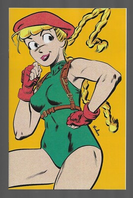 BETTY & VERONICA POWER UP #1 ARCHIE Pop Art Variant NM/NM+ Street Fighter Cammy