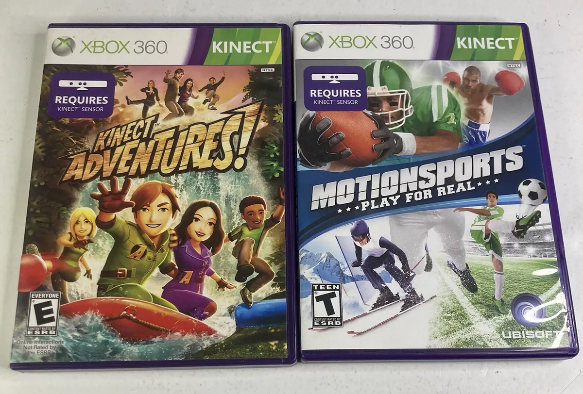 Xbox 360 Bundle 2 Games (Kinects Adventures!,Game Party In Motion)