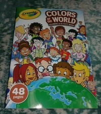 Crayola Colors of the World Coloring  Activity Book Landmarks Lot of 5 New