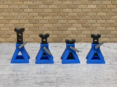 1/24 1/25 Scale Axle Jack Stands - For garage/repair workshop